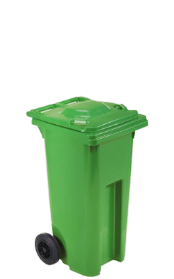 32 gallon organic recycling green bin