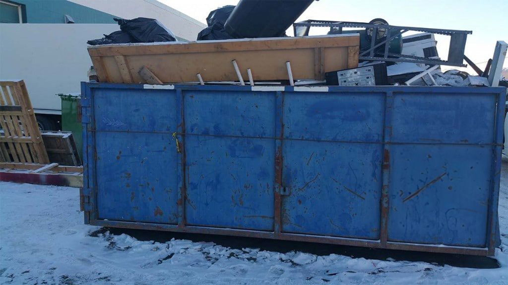 Blue bin