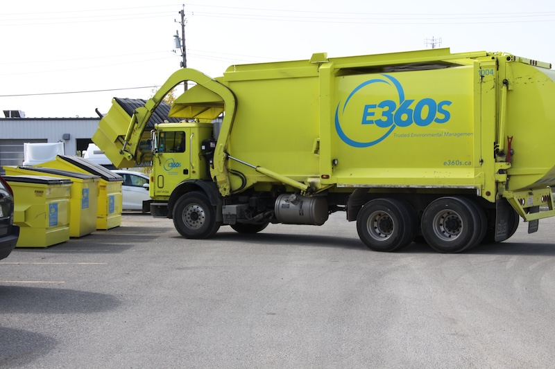 Permanent Dumpster Truck
